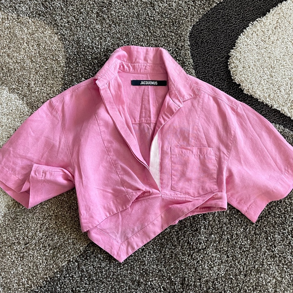 Jacquemus le splash cropped top